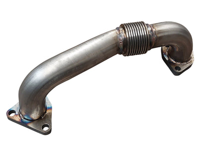 Drivers Side Exhaust Up Pipe for 6.6l Duramax Chevy GMC 2001-2016 LB7-LML