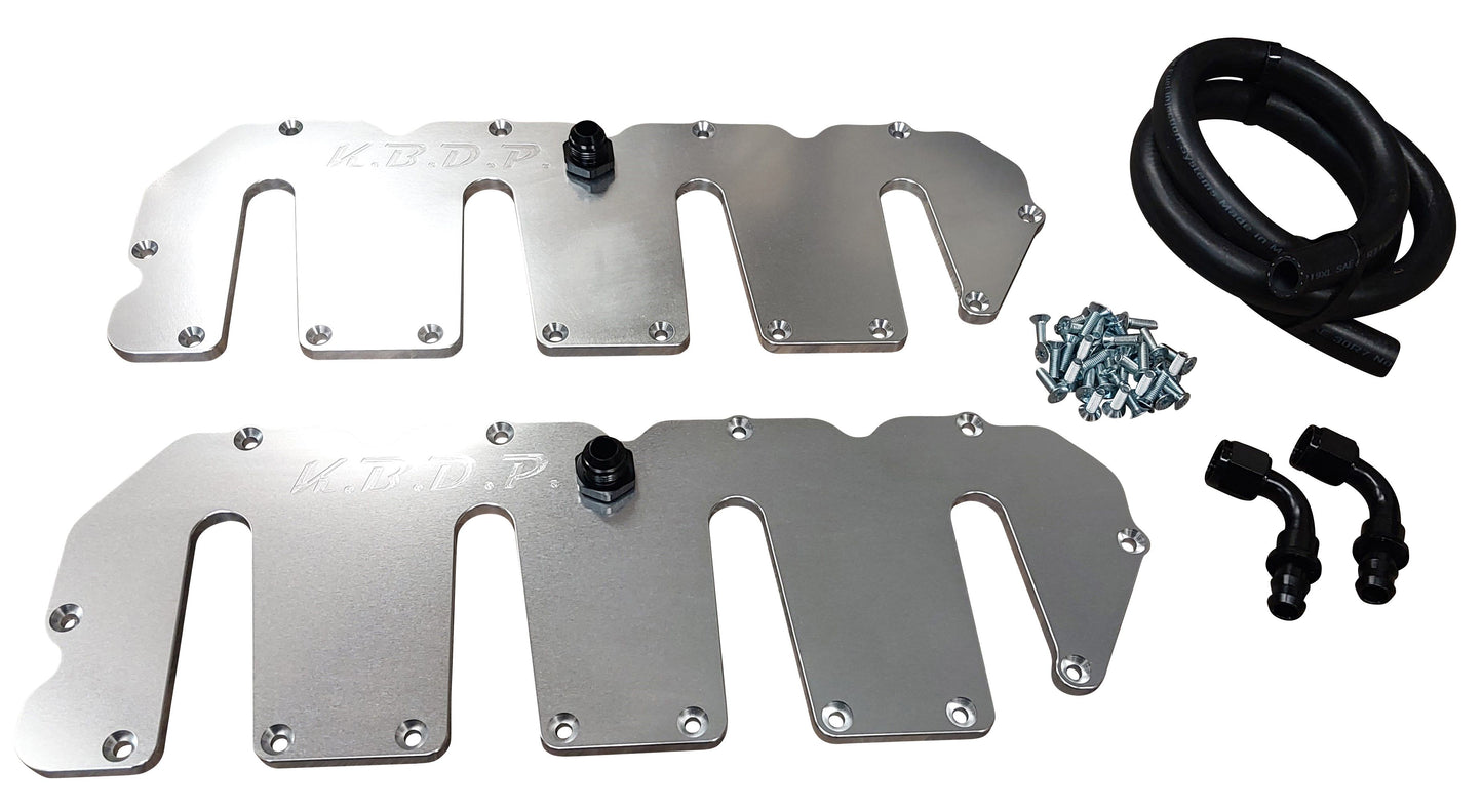 Billet Valve Covers for LLY LBZ LMM 2001-2010 6.6l Duramax Chevy GMC