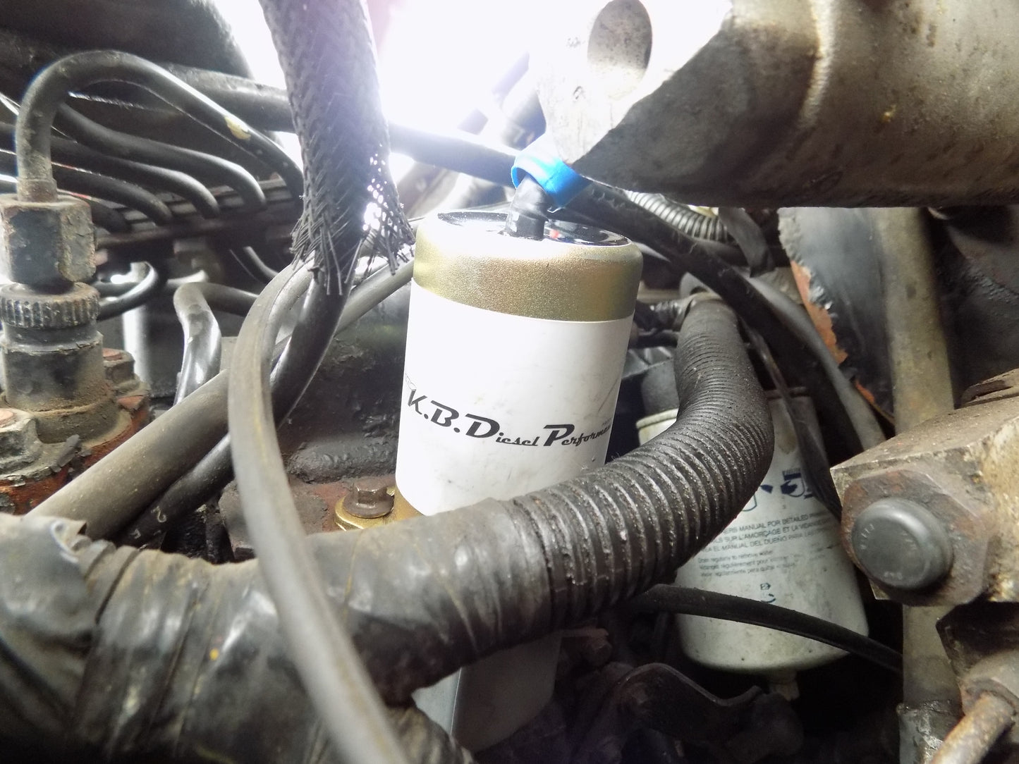Heavy Duty Upgraded Fuel Shut Off Solenoid 2.5"for 1994-1998 5.9l Cummins