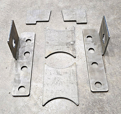 Frame Repair Plate Kit for 2001-2006 Suburban Yukon 6.6l Duramax Swap