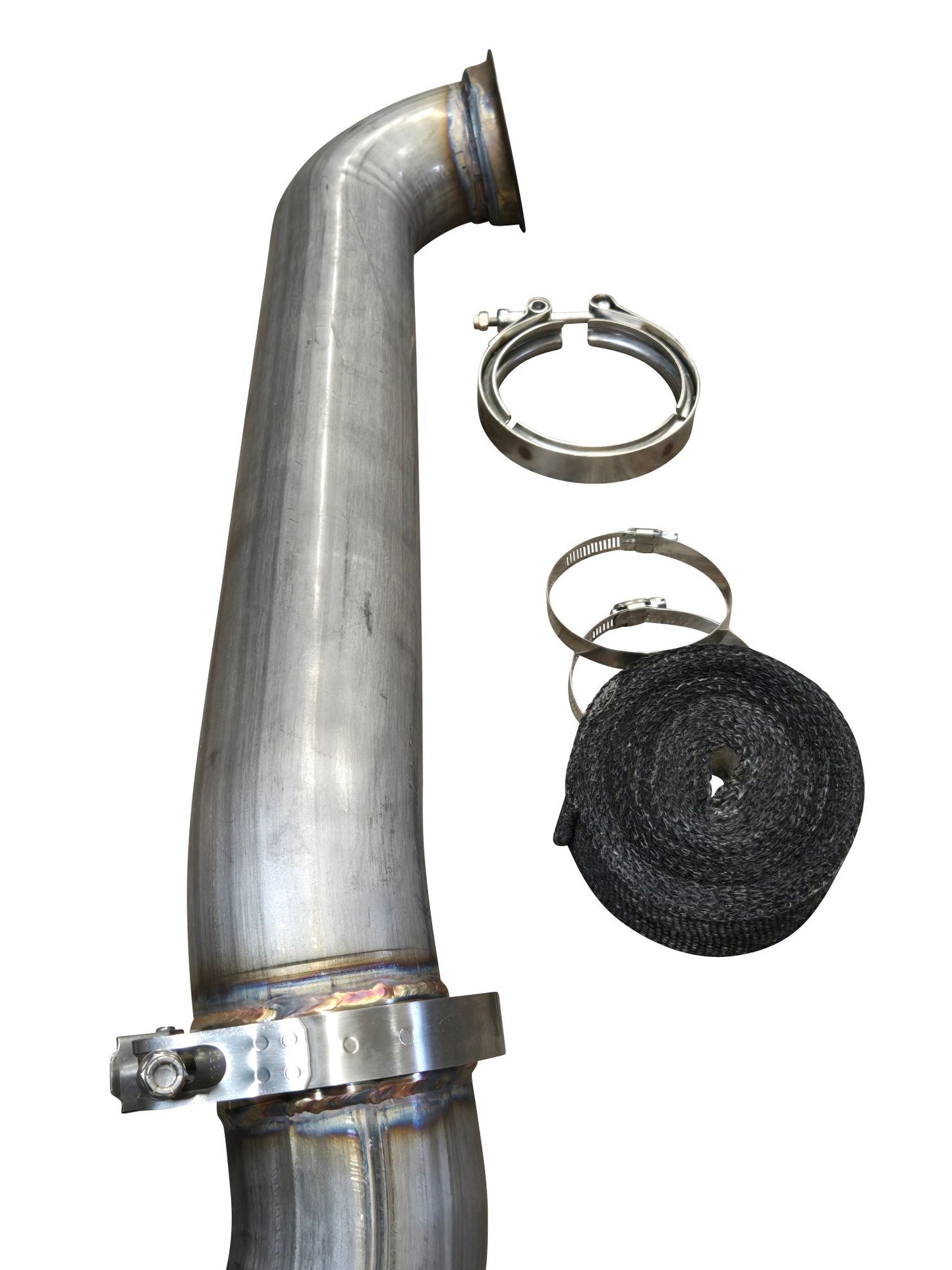3.5" S400 Turbo Exhaust Downpipe for 2001-2016 Chevy GMC Duramax 6.6L  LB7-LML