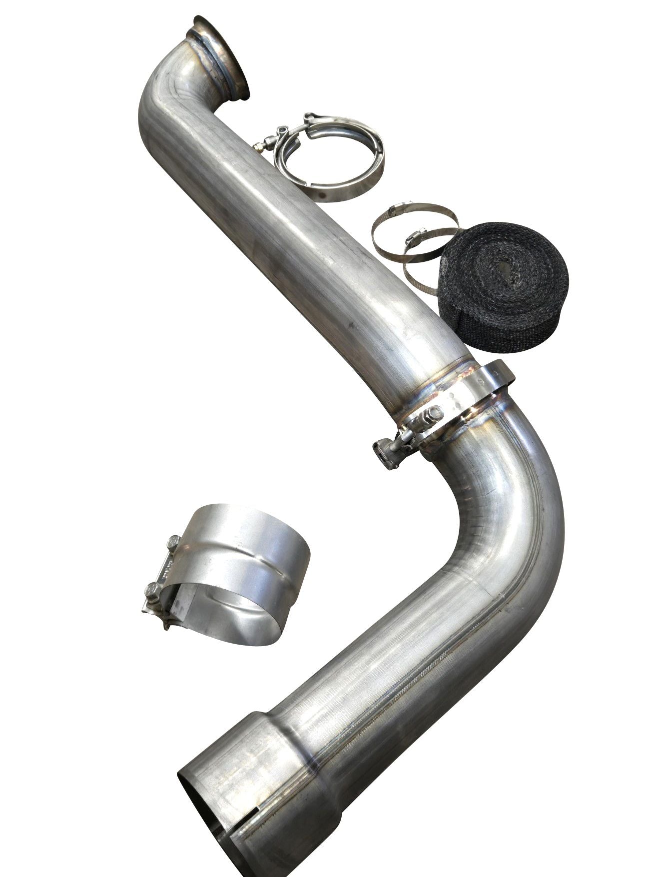 3.5" S400 Turbo Exhaust Downpipe for 2001-2016 Chevy GMC Duramax 6.6L  LB7-LML