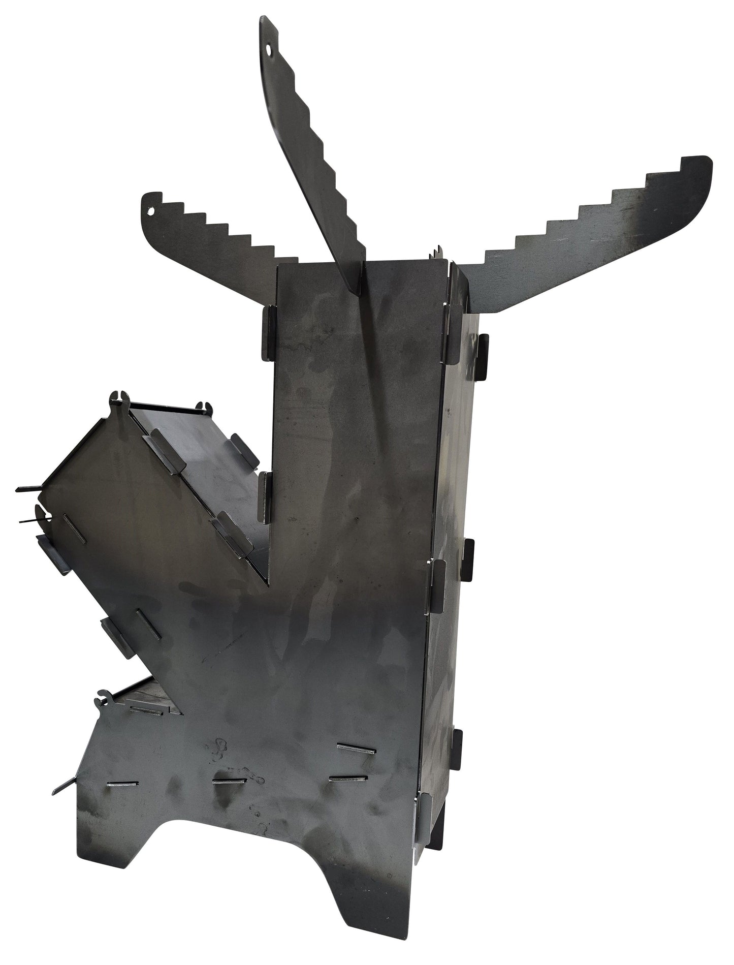 Flat Pack Survival Camping Rocket Stove - DIY Weld it Yourself Kit
