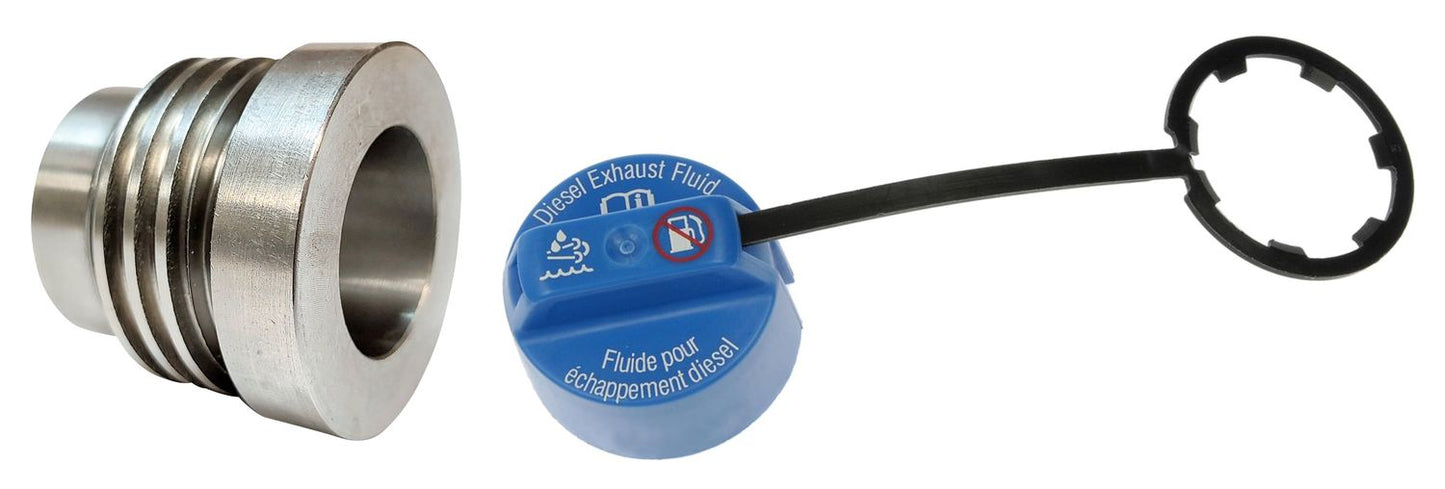 DEF Fluid Filler Neck Fitting Bung For Flatbed or Service Body