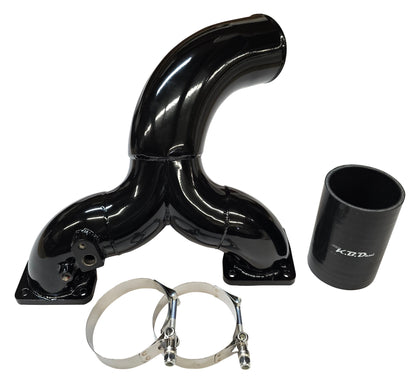 3.5" High Flow Y-Bridge for 6.6l Duramax L5P 2017-2024  Chevy GMC