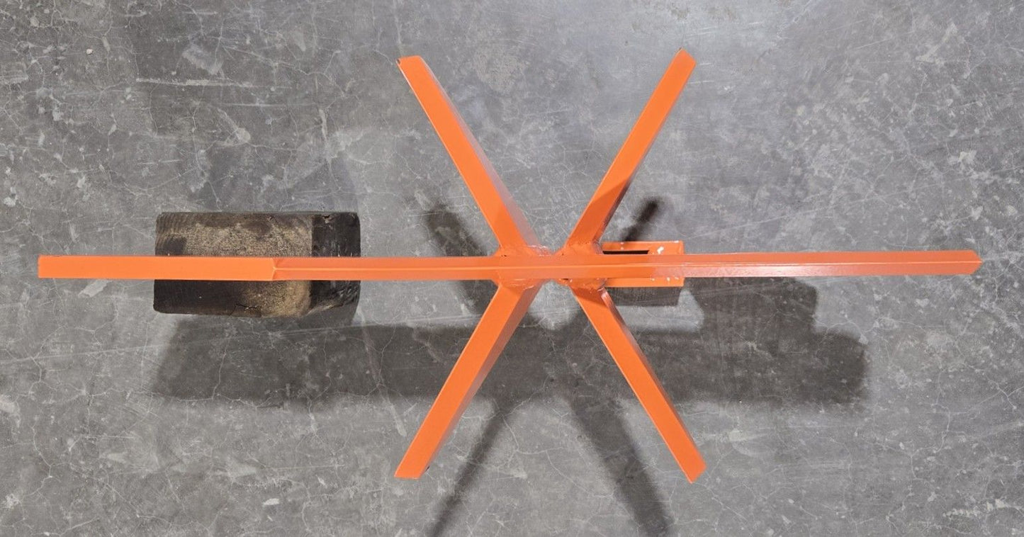 Firewood Processor Splitter 6 Way Splitting Wedge Blade Adjustable