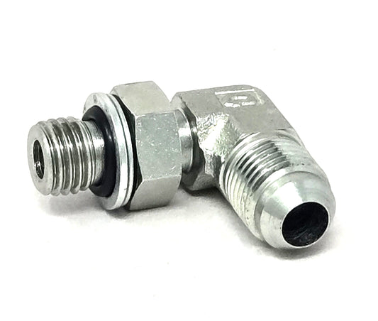-6 Aftermarket 90° Turbo Oil Supply Fitting Line Fitting for 6.7l Cummins