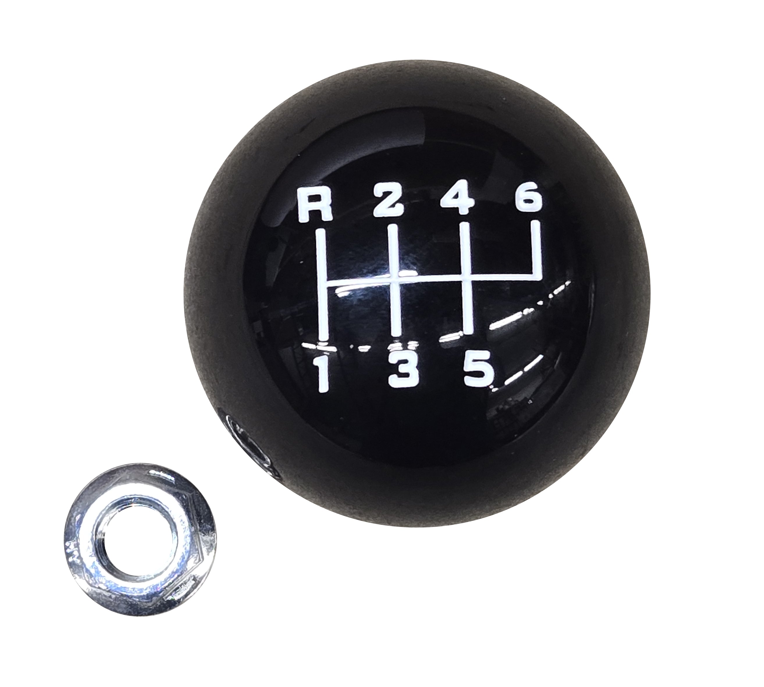 Black Shifter Ball 3/8-16 for ZF6 Transmissions Chevy GMC & Ford β KB ...