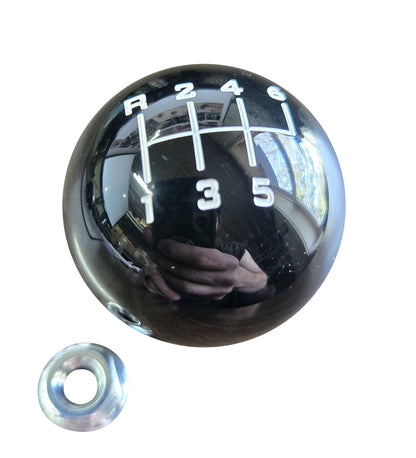 Black Shifter Ball 3/8-16 for ZF6 Transmissions Chevy GMC & Ford