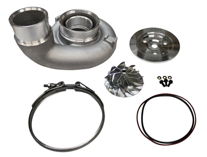 63mm Turbo Front Cover Kit W/ Wheel for HE351VE HE300VG Turbos 6.7l Cummins