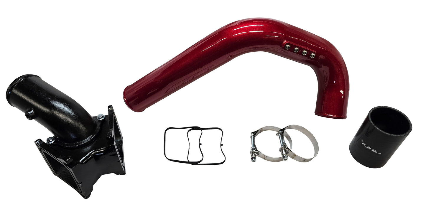 Intercooler Pipe Cold Side with Y-Bridge for 2006-2010 LBZ LMM