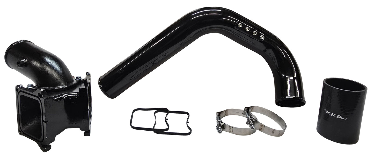 Intercooler Pipe Cold Side with Y-Bridge for 2006-2010 LBZ LMM