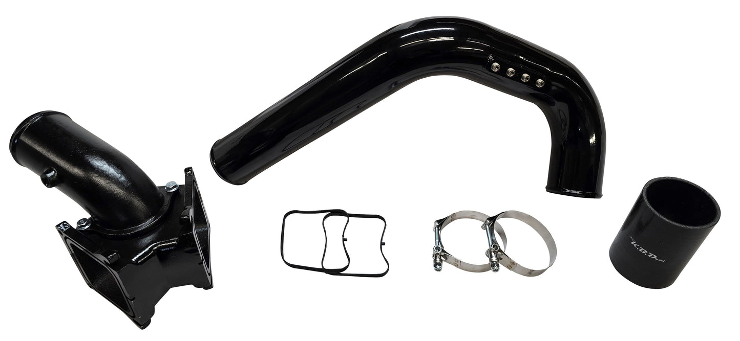 Intercooler Pipe Cold Side with Y-Bridge for 2006-2010 LBZ LMM