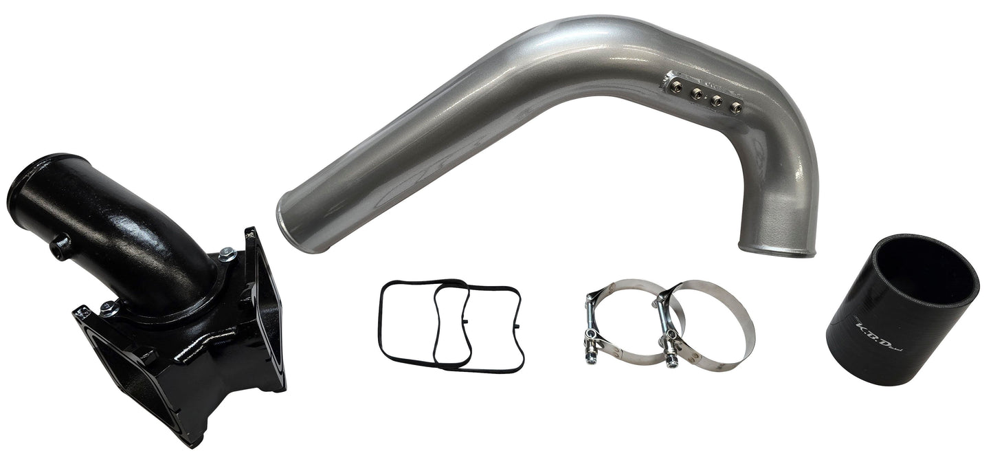 Intercooler Pipe Cold Side with Y-Bridge for 2006-2010 LBZ LMM