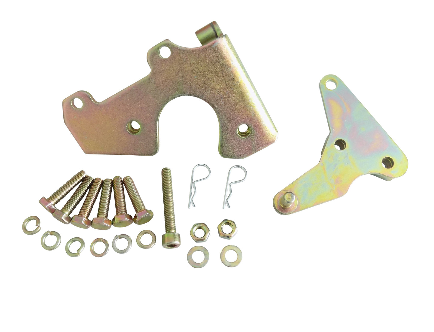 2.5" Mounting Bracket & Hardware for Fuel Shut Off Solenoid for 5.9l Cummins