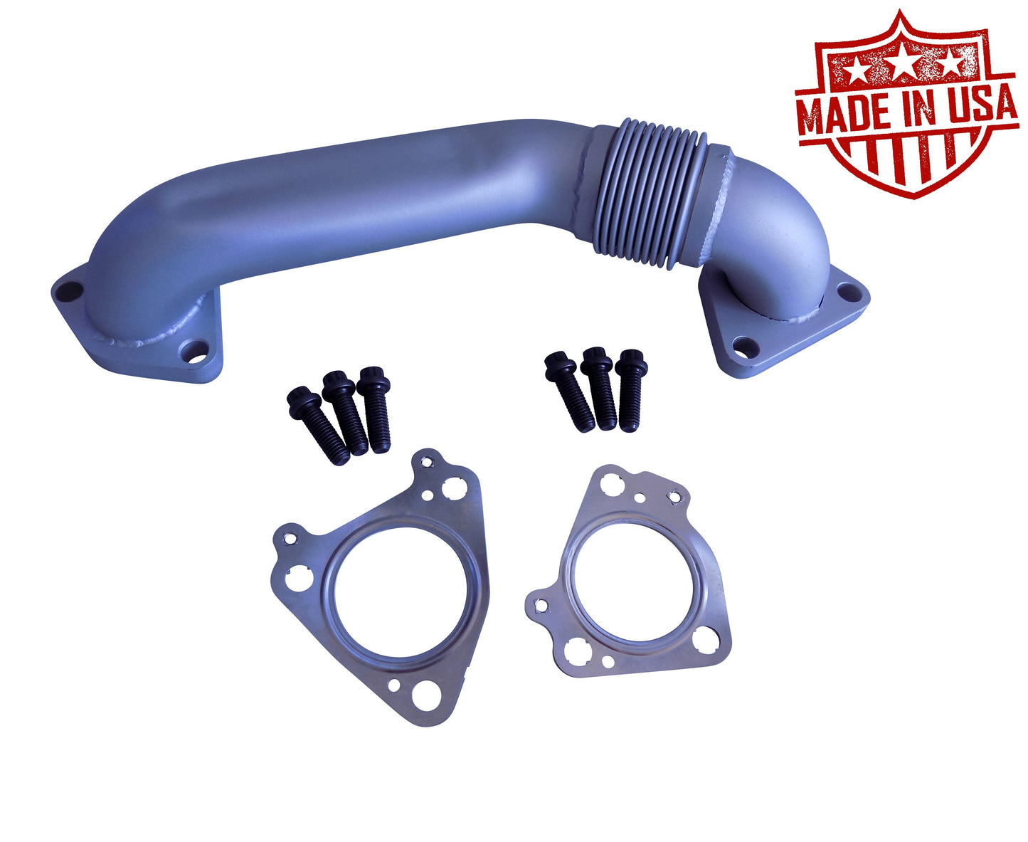 Exhaust Up Pipes Manifolds to Turbo for 6.6l Duramax Chevy GMC 2001-2004 LB7
