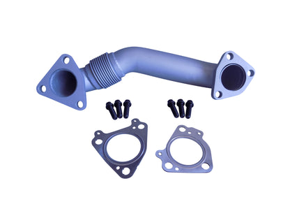 Passenger Side Exhaust Up Pipe for 6.6l Duramax Chevy GMC 2001-2004 LB7
