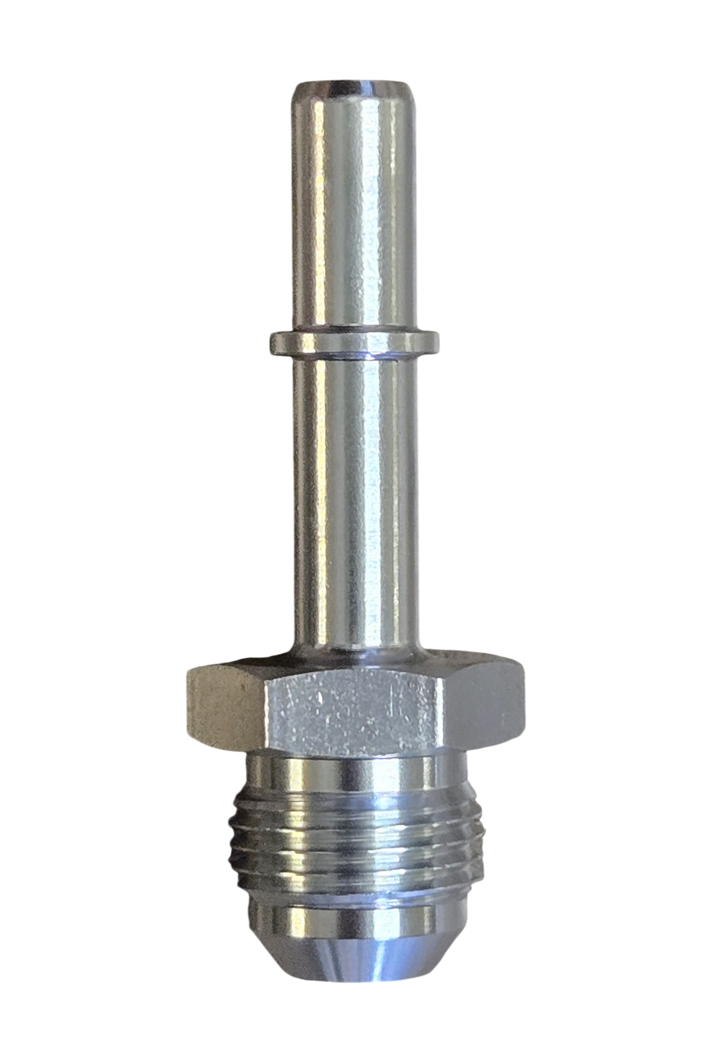 -8 AN to 3/8" Male Quick Connect Fuel Line Adapter Fitting for 6.6 Duramax Chevy