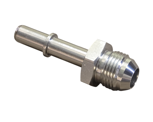 -8 AN to 3/8" Male Quick Connect Fuel Line Adapter Fitting for 6.6 Duramax Chevy