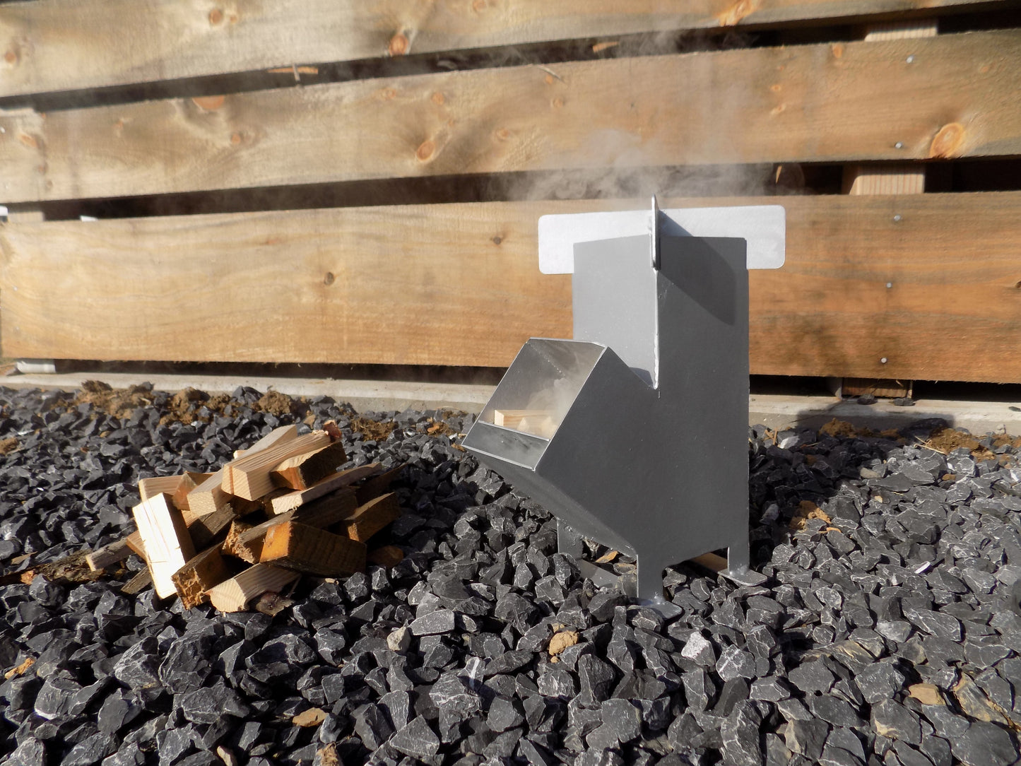 Weld It Yourself Mini Camping Rocket Stove