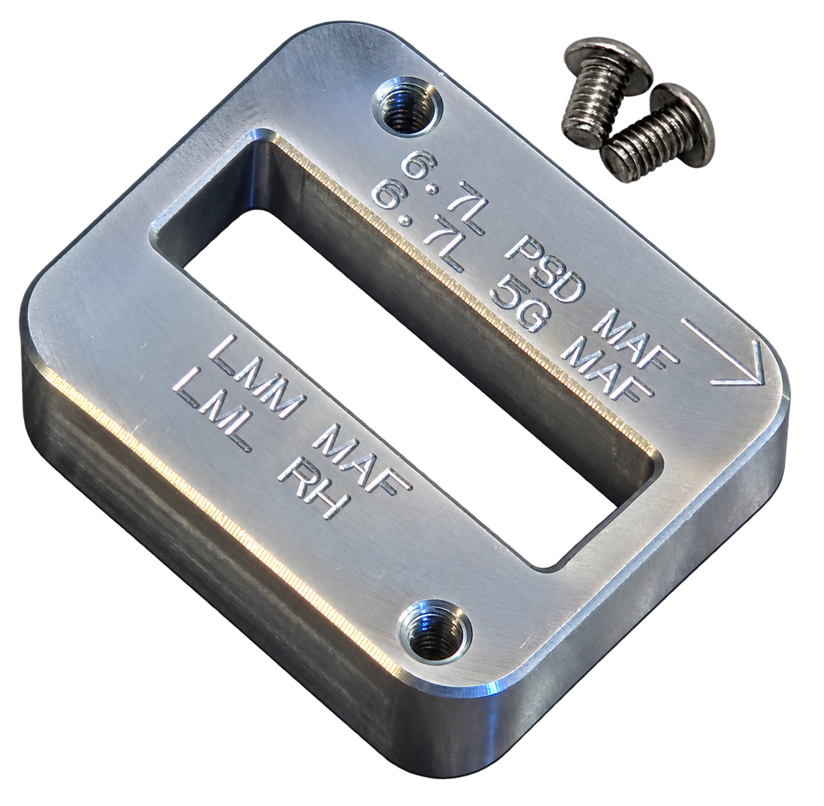 Steel MAF Bung for 2019-2024 6.7l Cummins 5th Gen