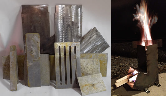 Weld It Yourself Mini Camping Rocket Stove