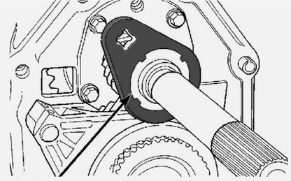 5th Gear Nut Main Shaft Wrench for Chevy GMC & Dodge NV4500 Manual Transmission