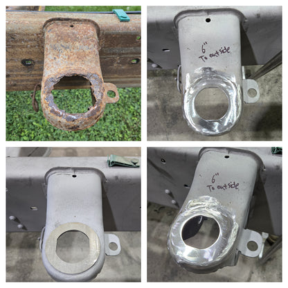 Frame Body Mount Repair Plate for 2001-2019 6.6l Duramax Suburban Yukon