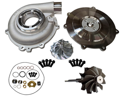 68mm Complete Turbo Rebuild Kit for 2004.5-2007 LLY-LBZ 6.6l Duramax Turbos